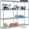 Add On Chrome Wire Shelving - 4 shelves 1880h x 915w