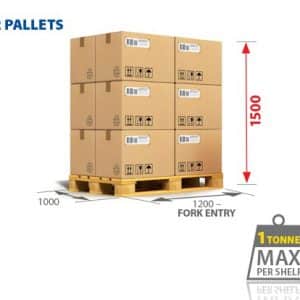 Pallet Racking Complete Systems - 12 Pallets