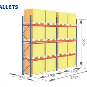 Pallet Racking Complete Systems - 16 Pallets