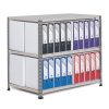 GS340 Shelving Lever Arch File Bay - Double Sided - 40 x A4 files