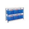 GS340 Shelving - 6 x 35 litre Really Useful Boxes