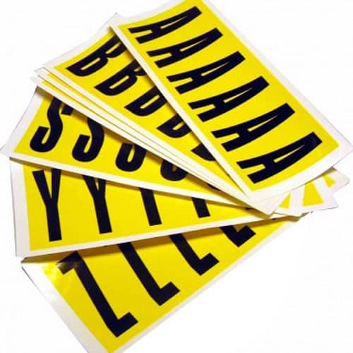Self Adhesive Letters - 90mm high